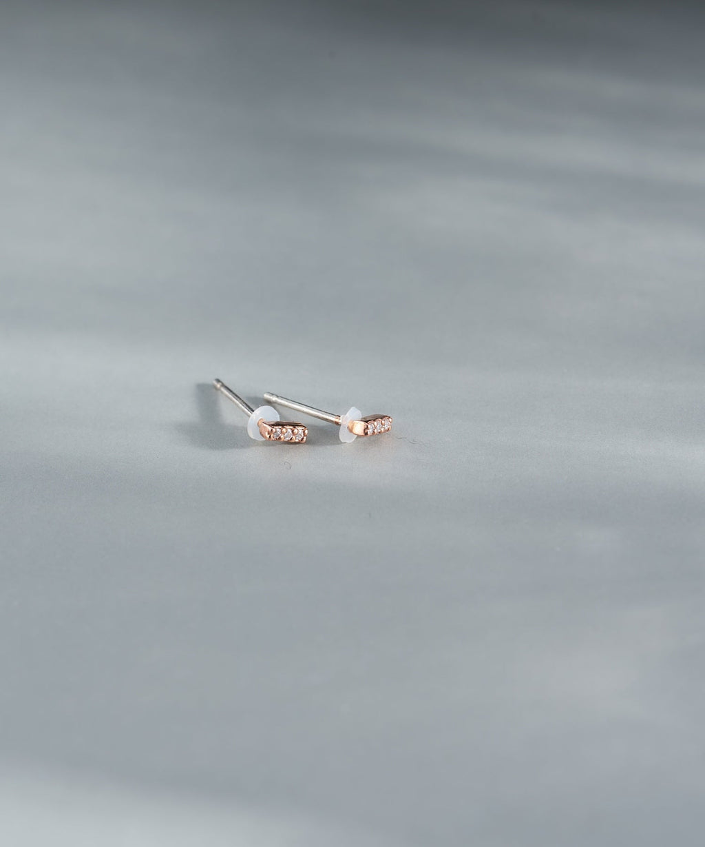 シルバーポストピアス – dee doo dah