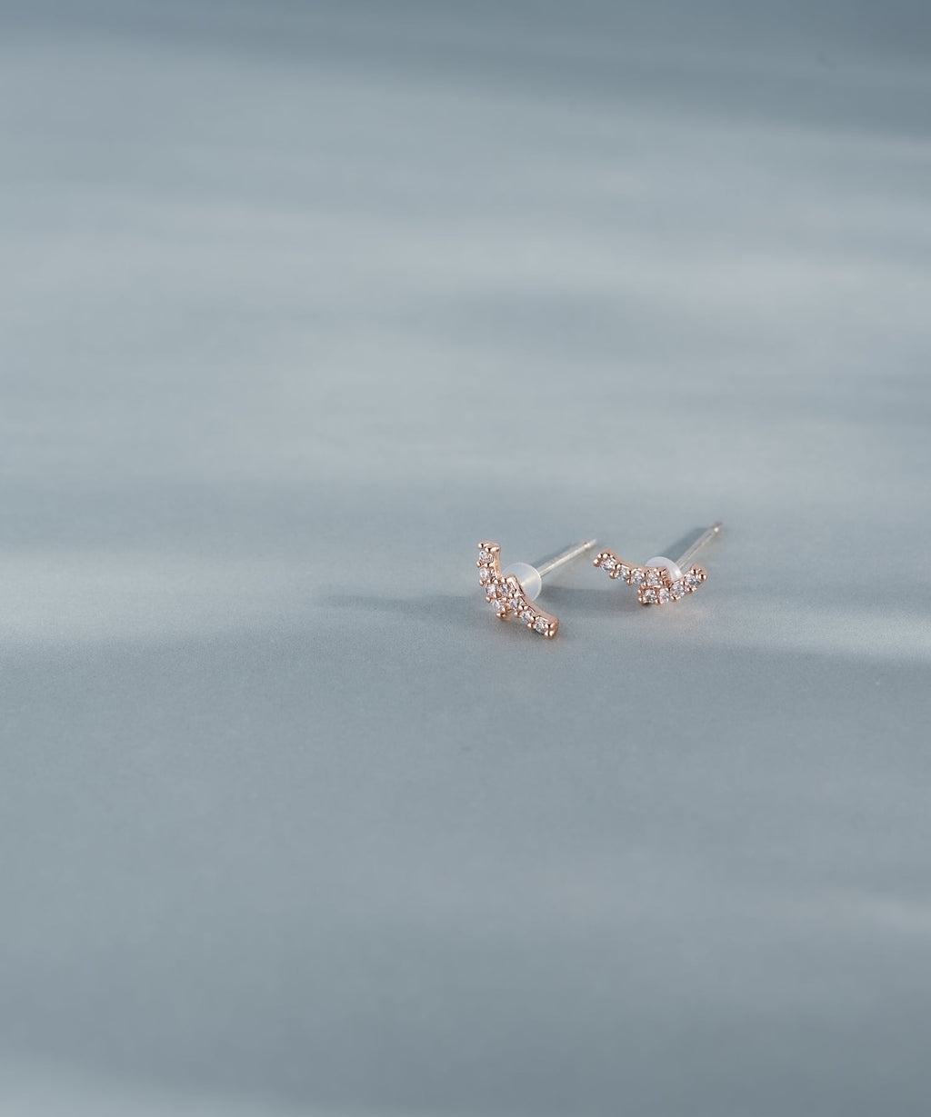 シルバーポストピアス – dee doo dah