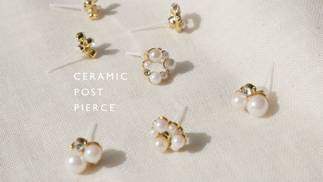 ceramic post pierce – dee doo dah