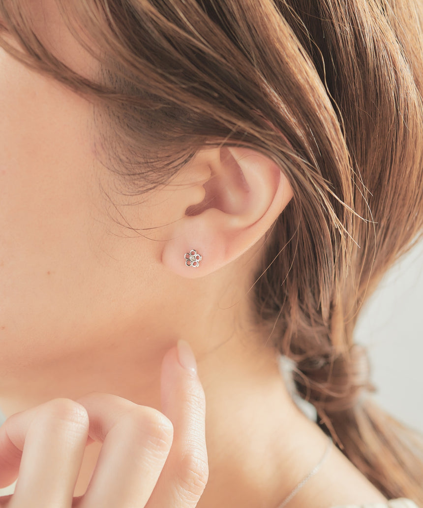 18k-380 18金ポストピアス (noé)