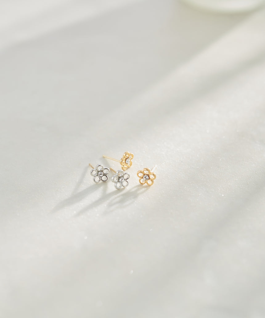 18k-380 18金ポストピアス (noé)