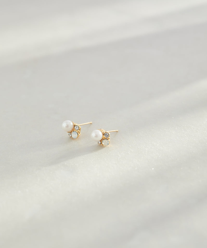 18k-391 18金ポストピアス (noé)