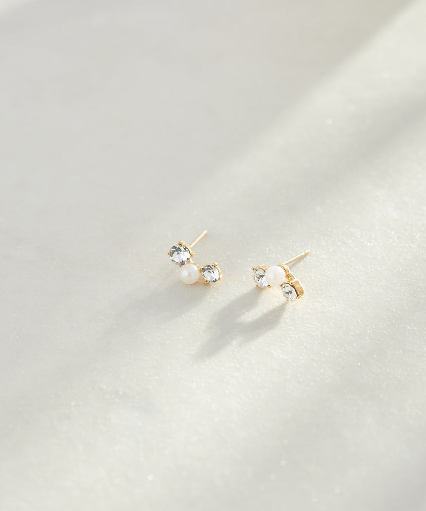 18k-392 18金ポストピアス (noé)