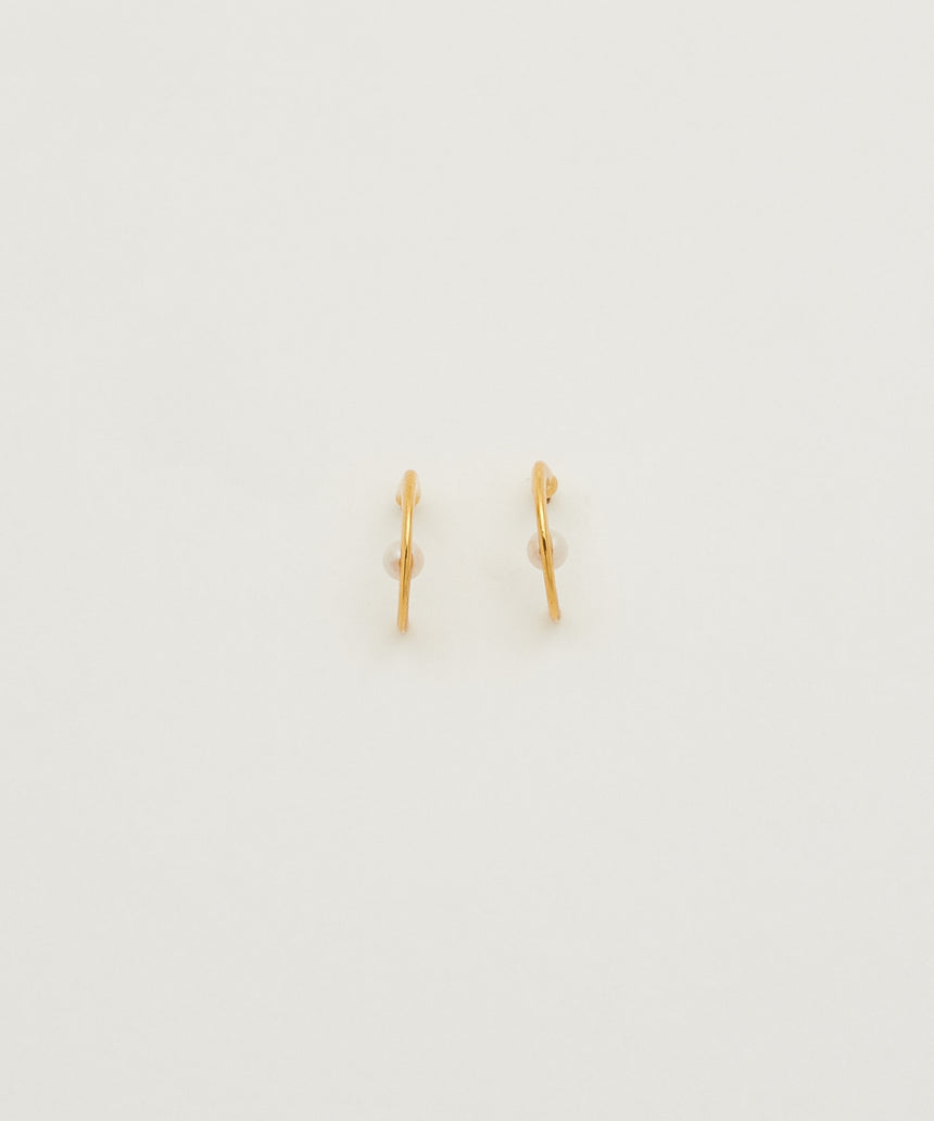 18k-409 18金ポストピアス (noé)