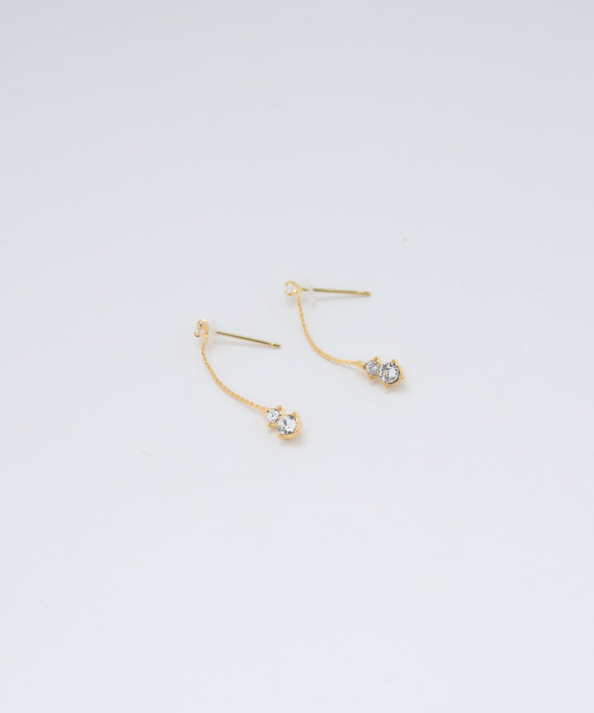 18k-415 18金ポストピアス