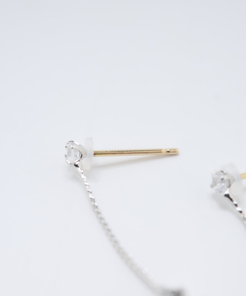 18k-415 18金ポストピアス