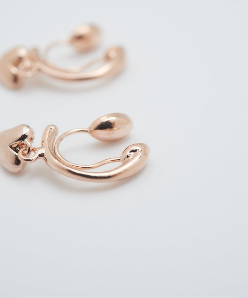 金属ノンホールピアス