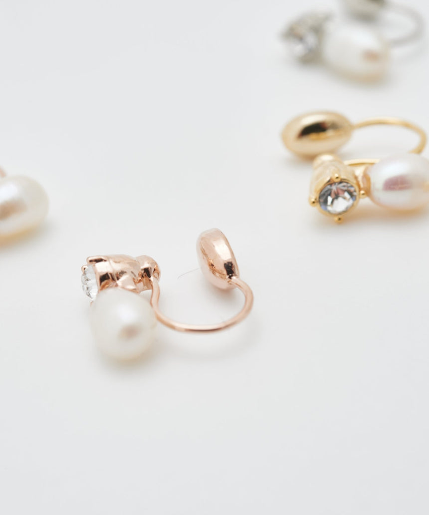 金属ノンホールピアス