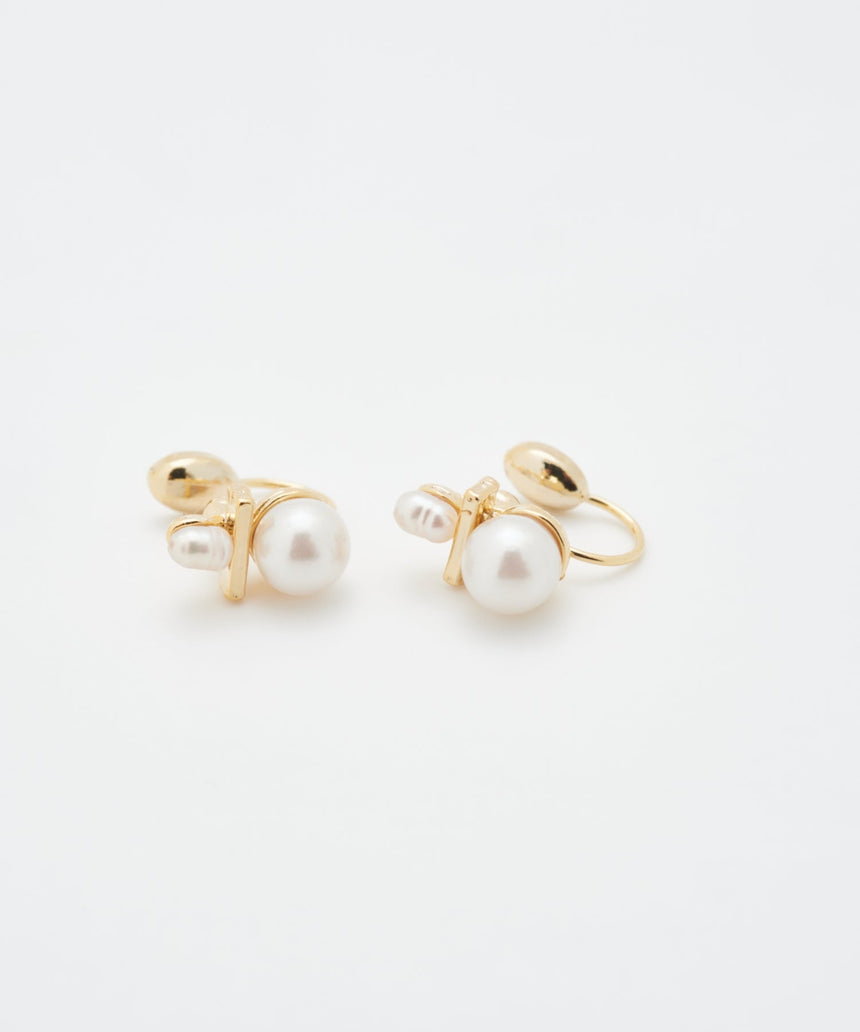 金属ノンホールピアス