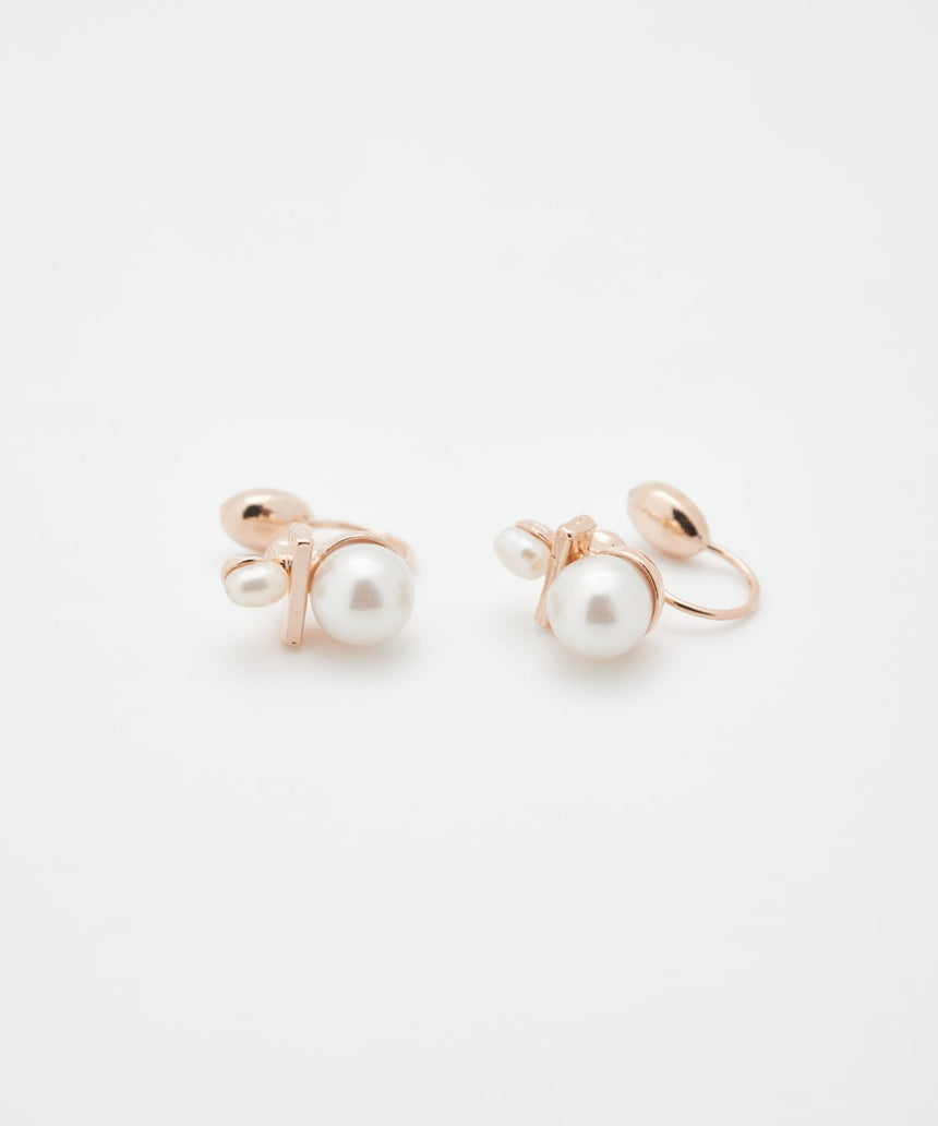 金属ノンホールピアス