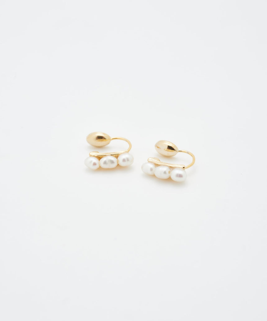 金属ノンホールピアス
