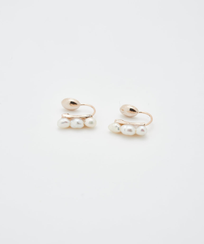 金属ノンホールピアス