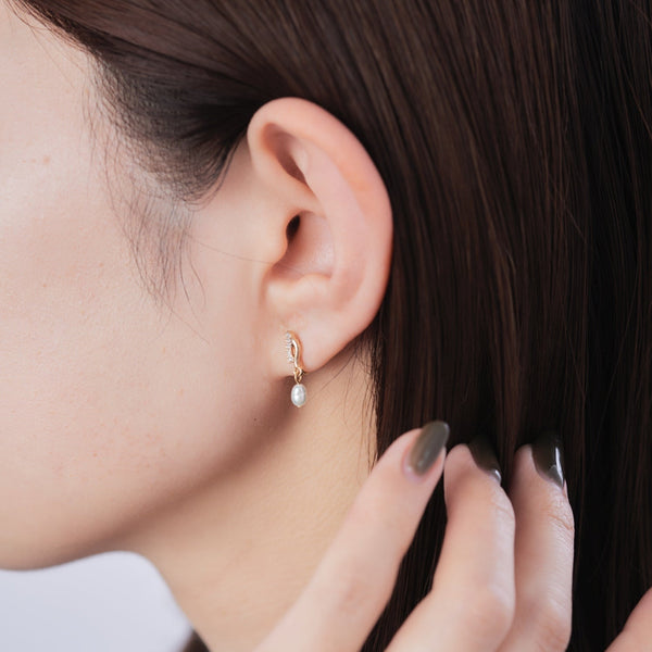 なっつです。ノンホールピアス2点 金属ノンホールピアス – dee doo dah