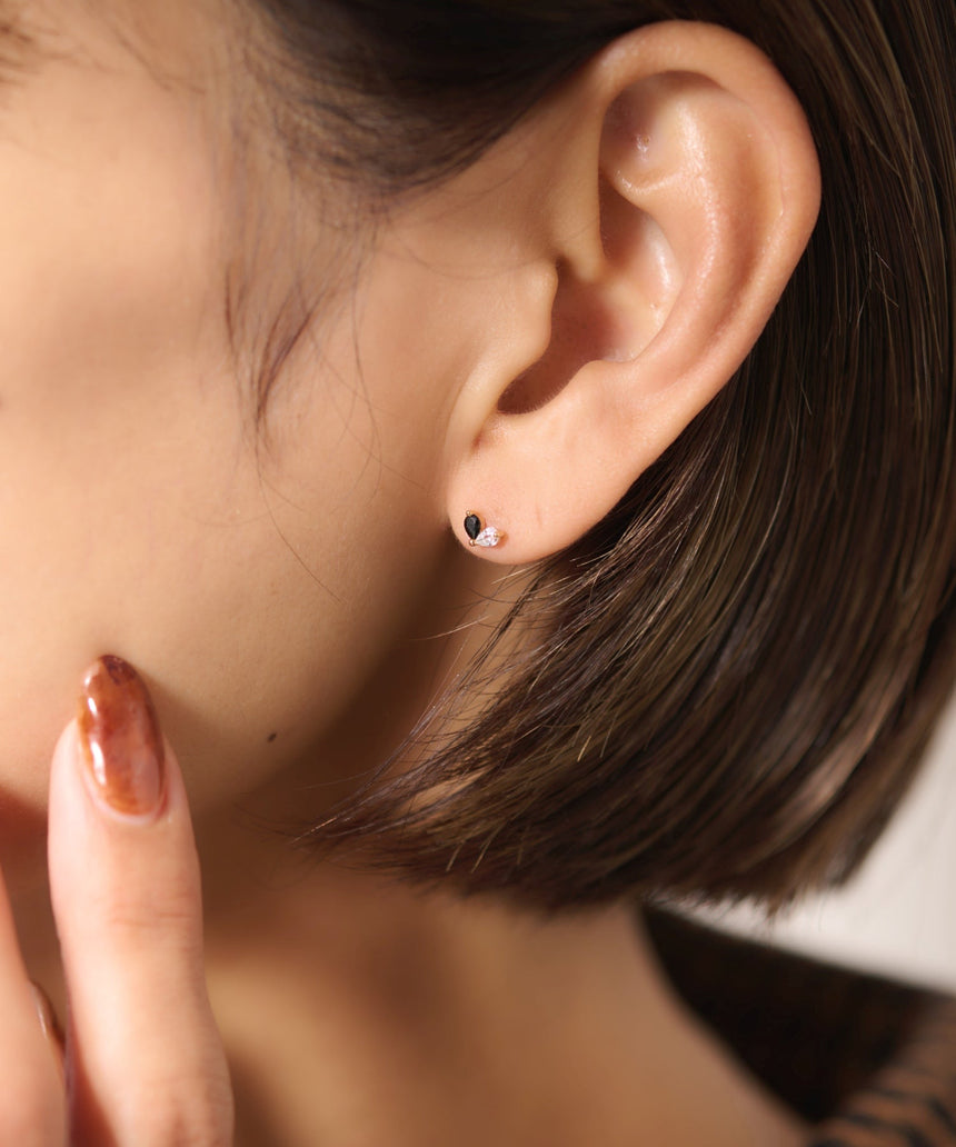 シルバーポストピアス