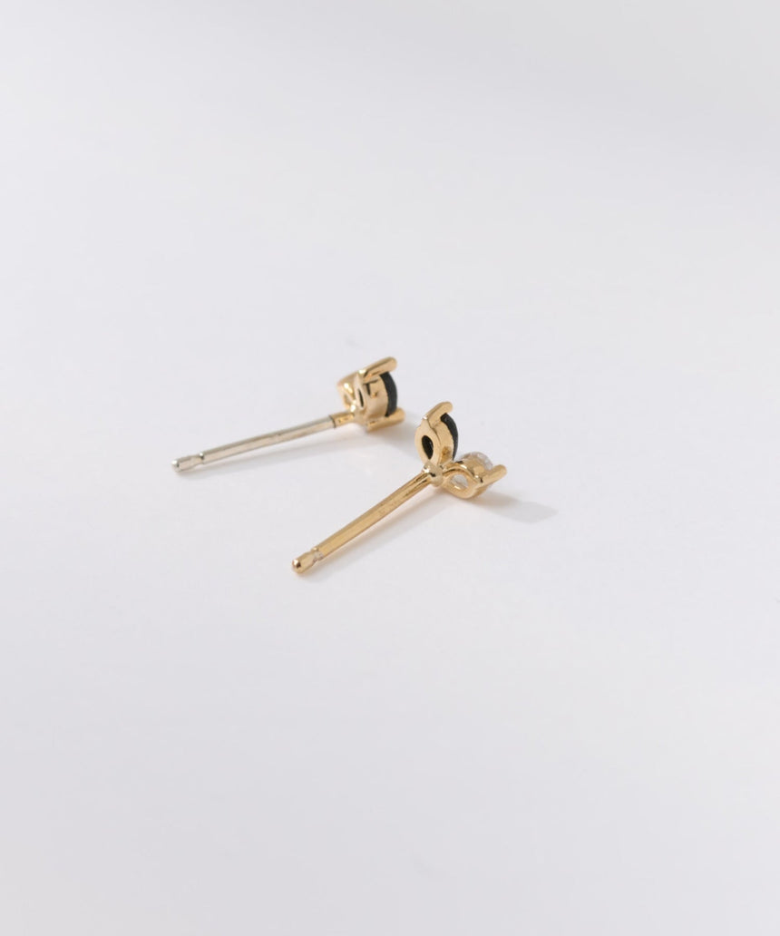 シルバーポストピアス