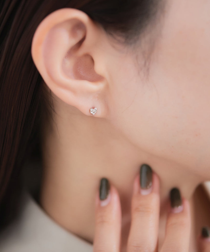 純チタンポストピアス